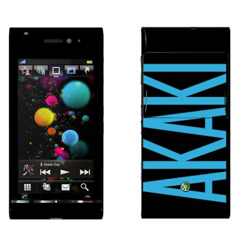   «Akaki»   Sony Ericsson U1 Satio