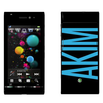   «Akim»   Sony Ericsson U1 Satio