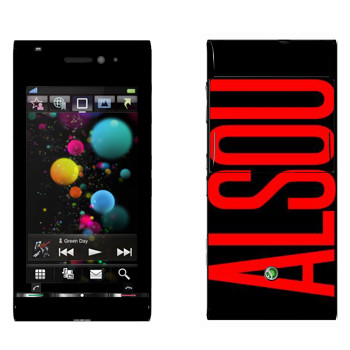   «Alsou»   Sony Ericsson U1 Satio