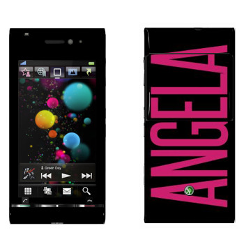   «Angela»   Sony Ericsson U1 Satio