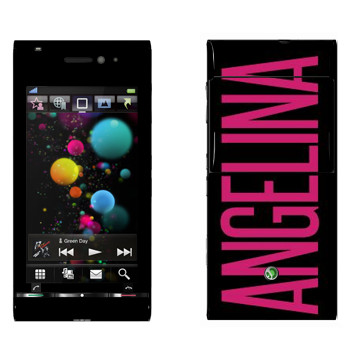   «Angelina»   Sony Ericsson U1 Satio