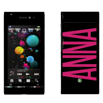   «Anna»   Sony Ericsson U1 Satio