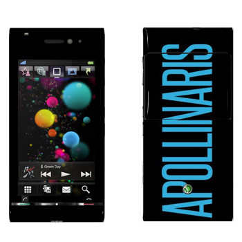   «Appolinaris»   Sony Ericsson U1 Satio