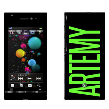   «Artemy»   Sony Ericsson U1 Satio