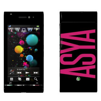   «Asya»   Sony Ericsson U1 Satio