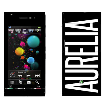   «Aurelia»   Sony Ericsson U1 Satio