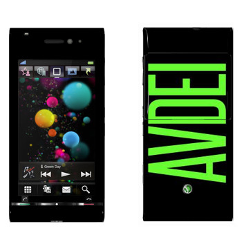   «Avdei»   Sony Ericsson U1 Satio