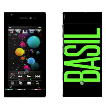   «Basil»   Sony Ericsson U1 Satio