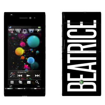   «Beatrice»   Sony Ericsson U1 Satio