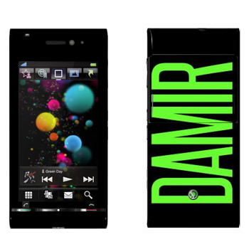   «Damir»   Sony Ericsson U1 Satio