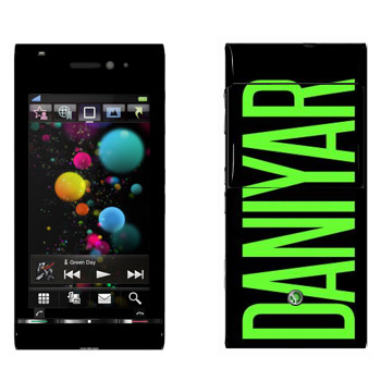   «Daniyar»   Sony Ericsson U1 Satio