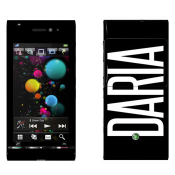  «Daria»   Sony Ericsson U1 Satio