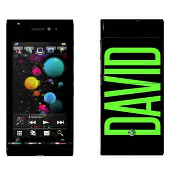   «David»   Sony Ericsson U1 Satio