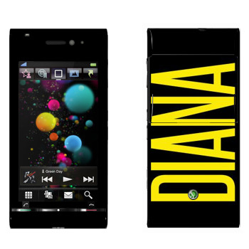   «Diana»   Sony Ericsson U1 Satio