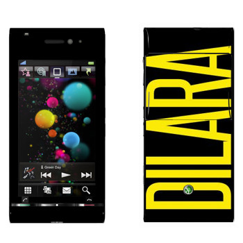   «Dilara»   Sony Ericsson U1 Satio