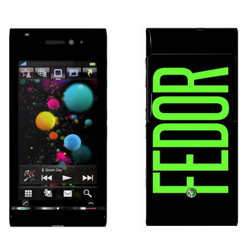   «Fedor»   Sony Ericsson U1 Satio