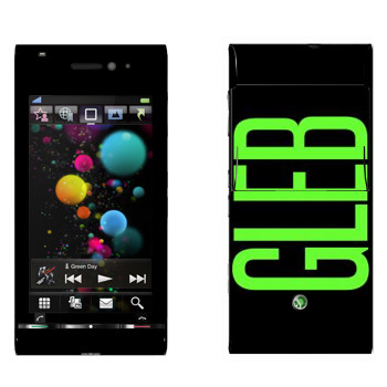   «Gleb»   Sony Ericsson U1 Satio