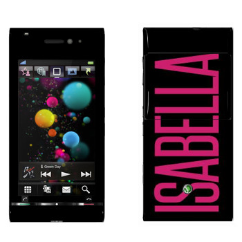   «Isabella»   Sony Ericsson U1 Satio