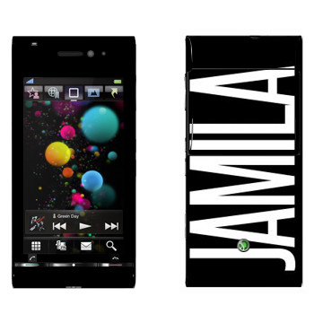   «Jamila»   Sony Ericsson U1 Satio