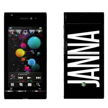   «Janna»   Sony Ericsson U1 Satio