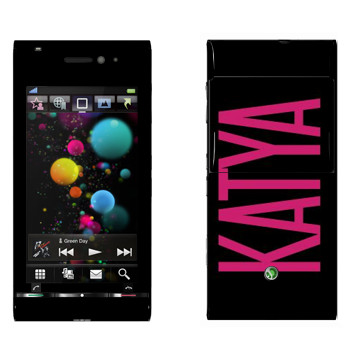   «Katya»   Sony Ericsson U1 Satio