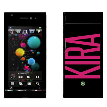   «Kira»   Sony Ericsson U1 Satio