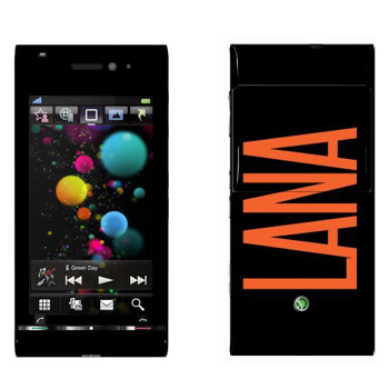   «Lana»   Sony Ericsson U1 Satio