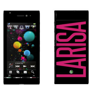   «Larisa»   Sony Ericsson U1 Satio