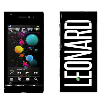   «Leonard»   Sony Ericsson U1 Satio