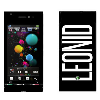   «Leonid»   Sony Ericsson U1 Satio