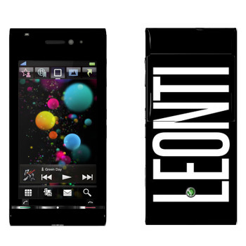   «Leonti»   Sony Ericsson U1 Satio