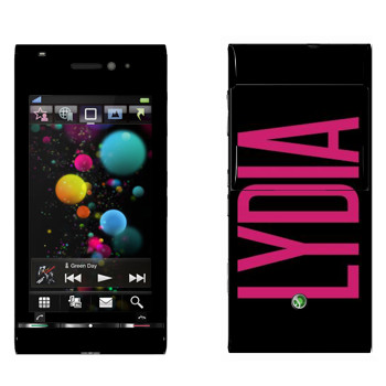   «Lydia»   Sony Ericsson U1 Satio