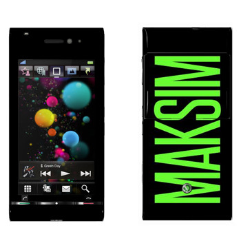   «Maksim»   Sony Ericsson U1 Satio