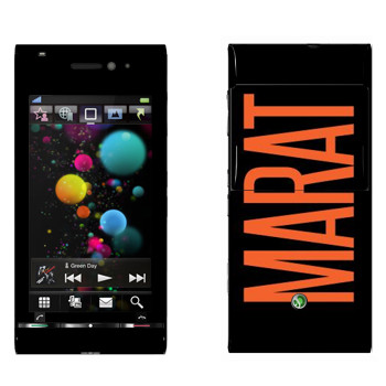   «Marat»   Sony Ericsson U1 Satio