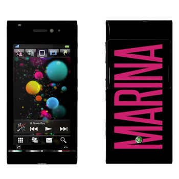   «Marina»   Sony Ericsson U1 Satio