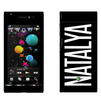   «Natalya»   Sony Ericsson U1 Satio