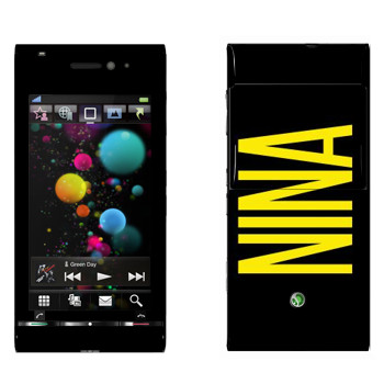   «Nina»   Sony Ericsson U1 Satio
