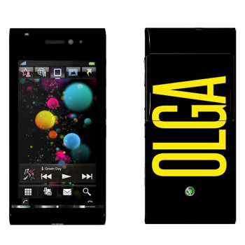   «Olga»   Sony Ericsson U1 Satio