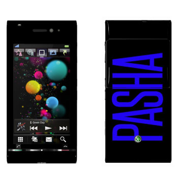   «Pasha»   Sony Ericsson U1 Satio