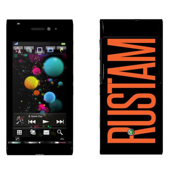  «Rustam»   Sony Ericsson U1 Satio