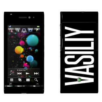   «Vasiliy»   Sony Ericsson U1 Satio