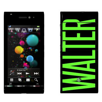   «Walter»   Sony Ericsson U1 Satio