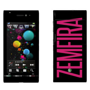   «Zemfira»   Sony Ericsson U1 Satio