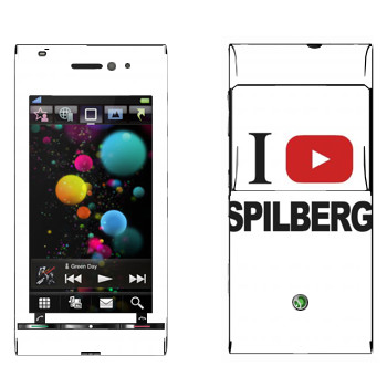   «I love Spilberg»   Sony Ericsson U1 Satio