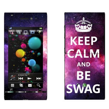   «Keep Calm and be SWAG»   Sony Ericsson U1 Satio