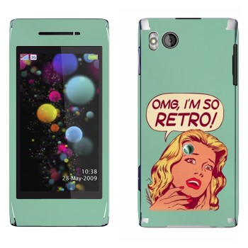   «OMG I'm So retro»   Sony Ericsson U10 Aino