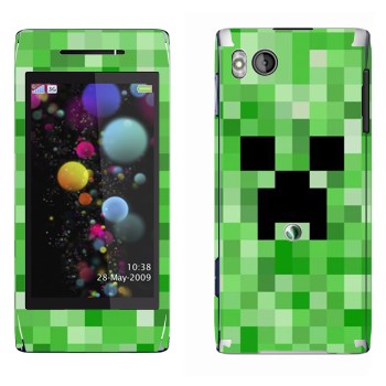   «Creeper face - Minecraft»   Sony Ericsson U10 Aino