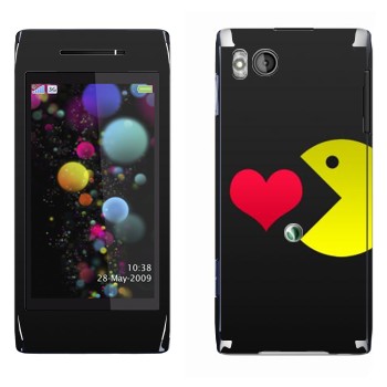   «I love Pacman»   Sony Ericsson U10 Aino