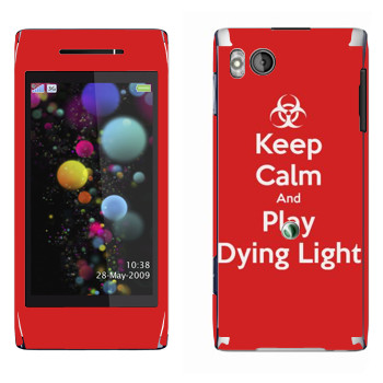   «Keep calm and Play Dying Light»   Sony Ericsson U10 Aino