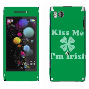   «Kiss me - I'm Irish»   Sony Ericsson U10 Aino